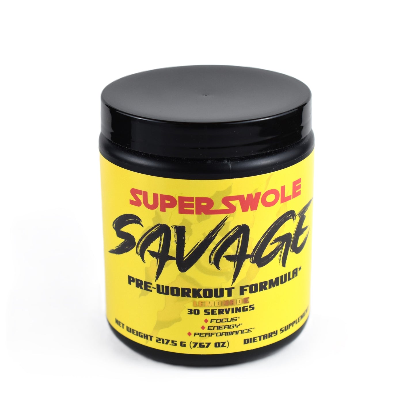 SAVAGE Pre-Workout Blend Lemonade Flavor